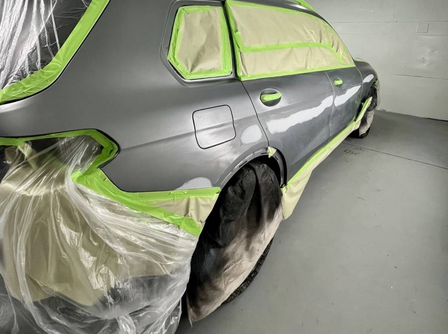 Auto Paint Repair Lubbock TX Hail Damage Vehicle Preparation