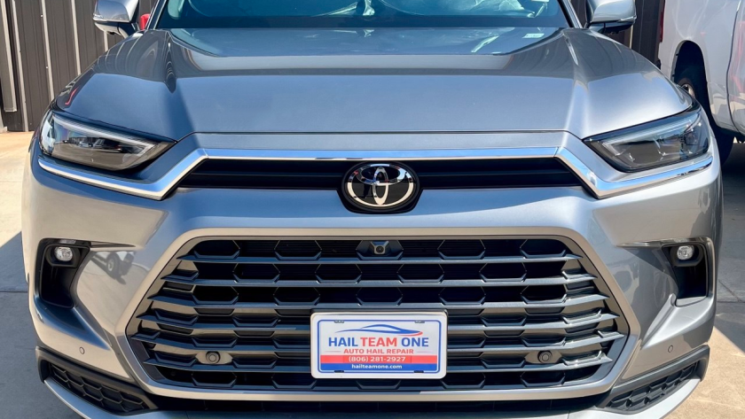 2026 Toyota Highlander after professional hail damage repair