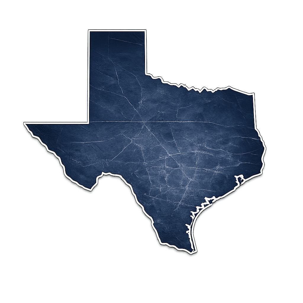 State of Texas - Hail Team One service area