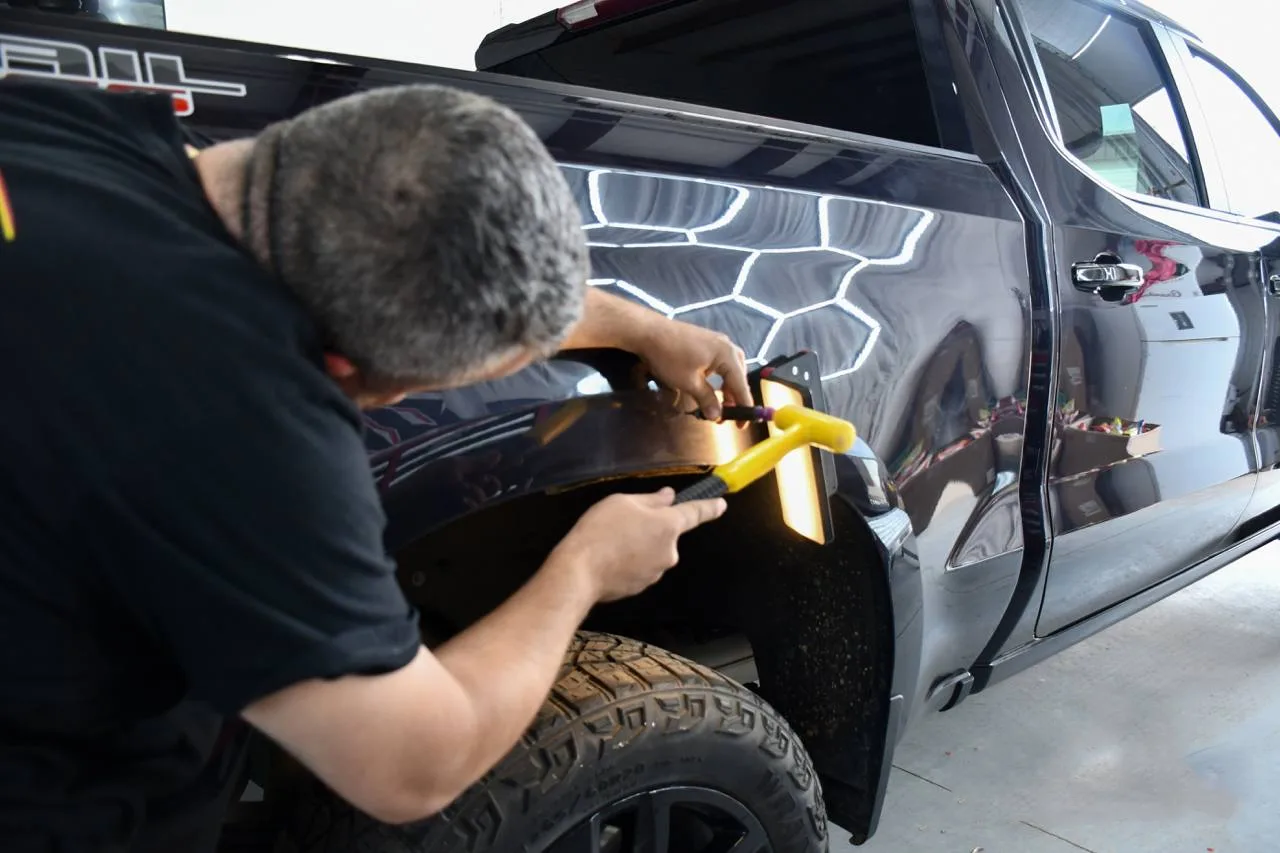 Professional dings and dents repair
