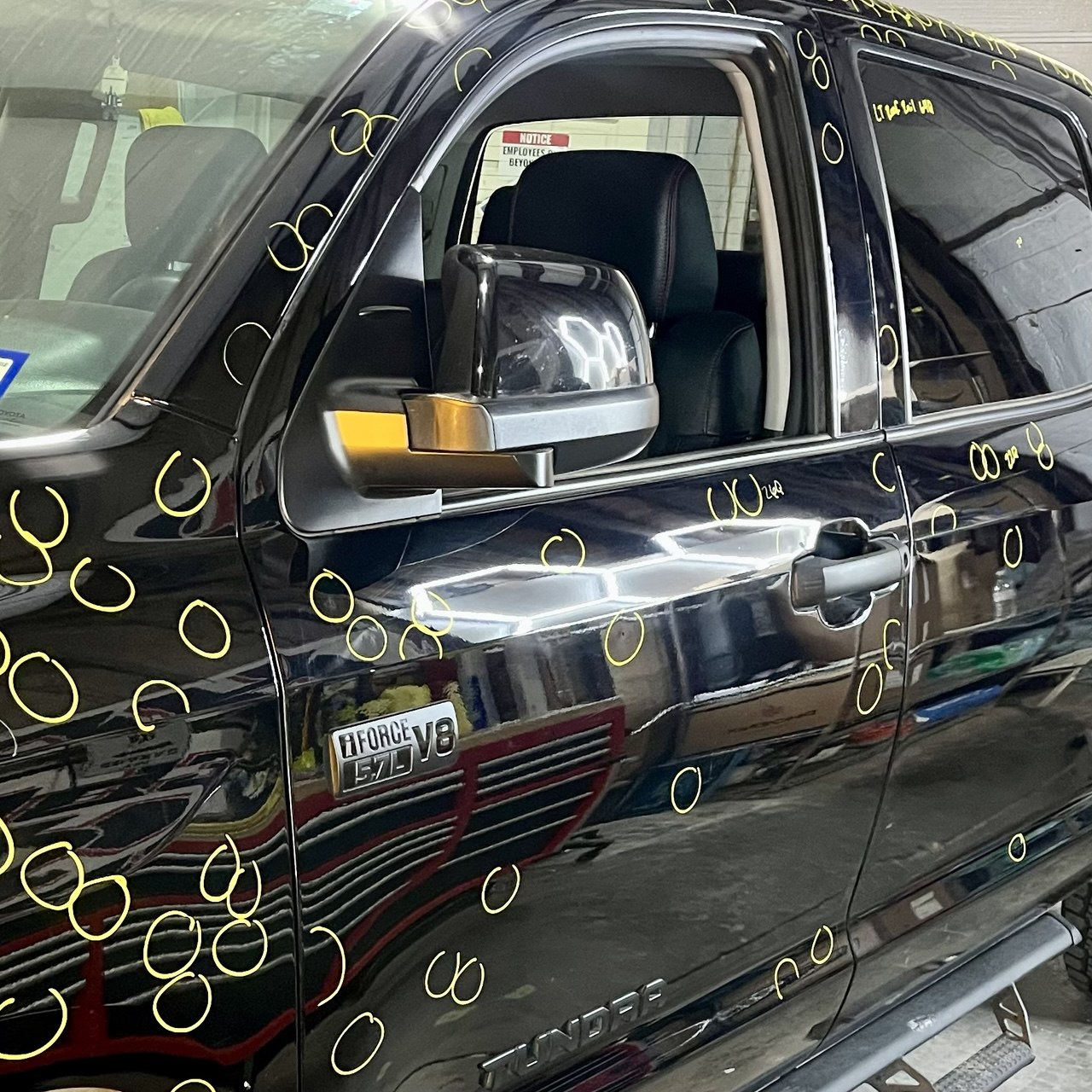 Paintless dent repair by Hail Team One